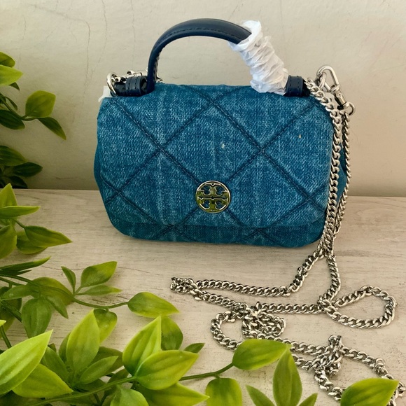 25年★Tory Burch Willa Belt Bag ベルトバッグ 166175 Denim Tory Burch Willa Belt Bag 166175 Denim